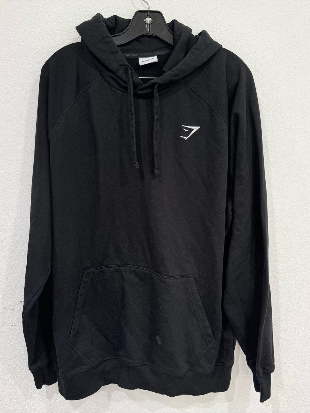 Men’s GymShark Black Hoodie Size XX-Large